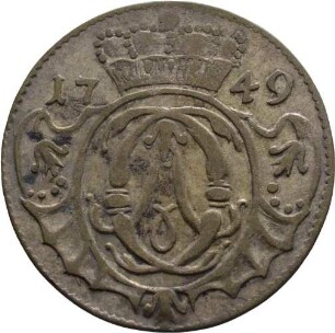 Münze, 2 Stüber, 1749