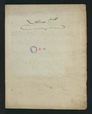 1-16, Violino I.