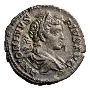 Münze, Denar, 201 - 206 n. Chr.