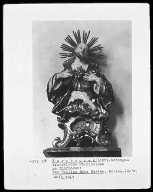 Das Heilige Herz Mariae (Rokokobüste)