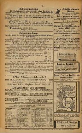 Bamberger neueste Nachrichten. 1895,7/12 = Jg. 35