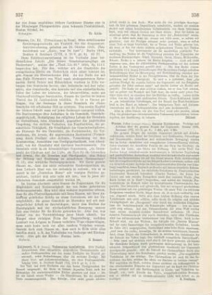 358 [Rezension] Werner, Julius, Soziales Christentum