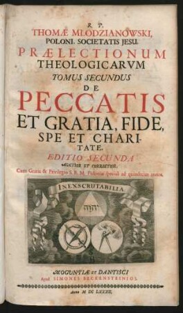 2: De Peccatis Et Gratia, Fide, Spe Et Charitate