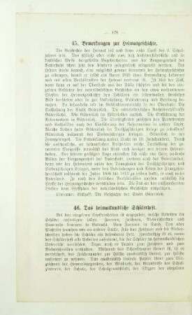 45. Bemerkungen zur Heimatgeschichte