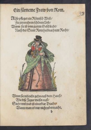 Ein fürneme Fraw von Rom.