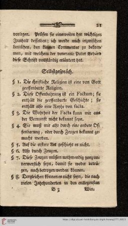 Selbstgespräch