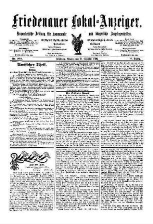 Nr. 265, 11.12.1899