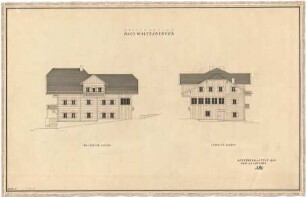Fick, Roderich; Obersalzberg; Haus Waltenberger - Ansichten