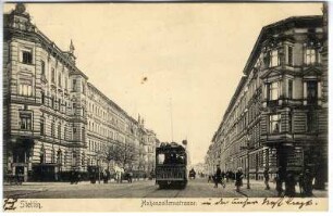 Stettin. Hohenzollernstrasse.