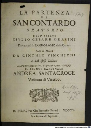 La partenza di San Contardo