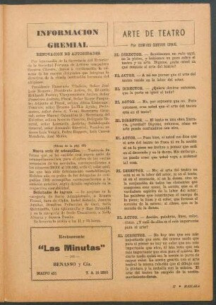 Arte de teatro