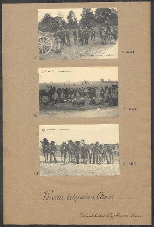 Fotopostkarten: Quelques Officiers d'Artillerie