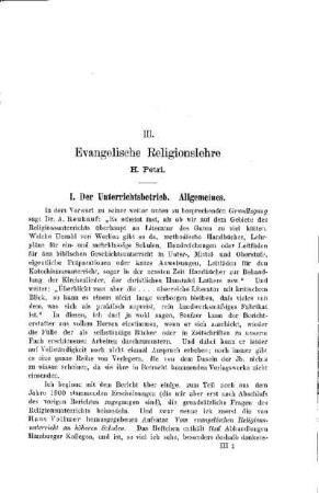 Evangelische Religionslehre