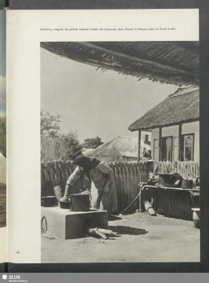 Schilfzäune umgeben die peinlich sauberen Gehöfte der Lipowener, deren Frauen im Sommer meist im Freien kochen