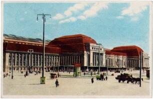 Leipzig. Hauptbahnhof