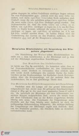 13: Weiss'sches Blitzlichtatelier mit Verwendung des Blitzpulvers "Argentorat"