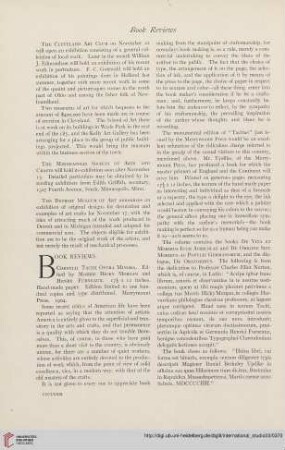Book reviews