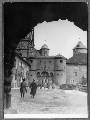 Würzburg, der Burghof