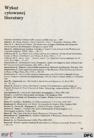 Wykaz cytowanej literatury