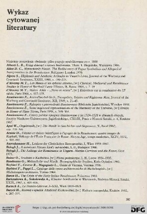 Wykaz cytowanej literatury