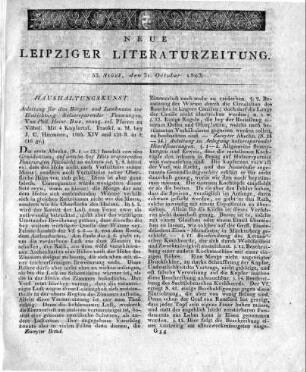 1803-10-31 : 53. Stück