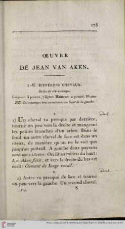 Oeuvre de Jean van Aken