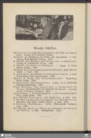 Benutzte Schriften