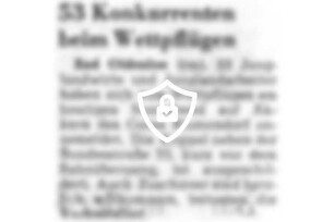 53 Konkurrenten beim Wettpflügen