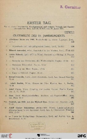 Ölgemälde des 19. Jahrhunderts (Nr. 1-106)