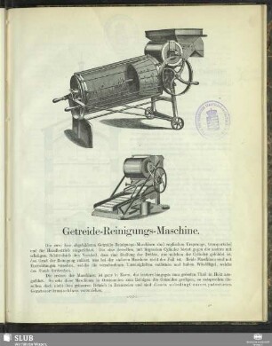 Getreide-Reinigungs-Maschine