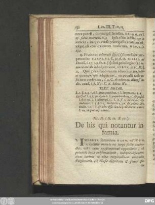 Tit. II. (II. 12. X. 57.) De his qui notantur infamia.