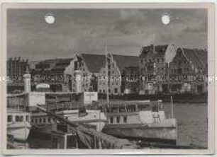 Stettin, Alte Speicher am Hafen