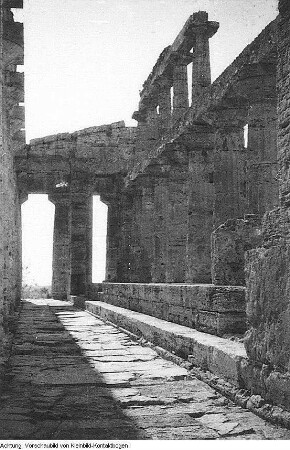 Reise nach Italien, italienische Landarbeiter, Tempel, Mai 1957