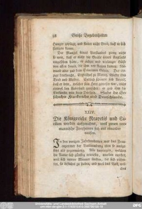 XXIV. Die Königreiche Neapolis und Sicilien werden aufgerichtet, weil zween normannische Freyherren sich mit einander raufen.