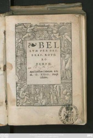 BEL||LVM PER DES.|| ERAS. ROTE=||RO||DAMVM||