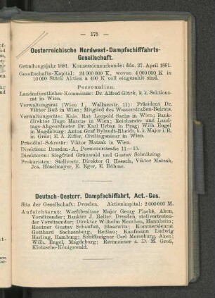 Deutsch-Oesterr. Dampfschiffahrt, Act.-Ges.