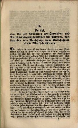 Mittheilungen des Centralvereins für das Wohl der Arbeitenden Klassen. 4. 1849
