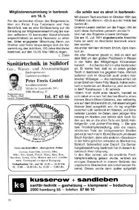 "So schön war es einst in Iserbrook"