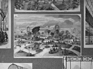 Der Kristallpalast zu Sydenham, nach dem Entwurfe von J. Paxton