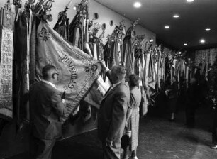 Liederfest des Badischen Sängerbundes an Pfingsten 1960 in Karlsruhe.