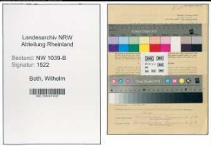Entnazifizierung Wilhelm Both , geb. 26.11.1906 (Werkmeister)