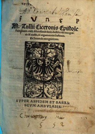Epistole familiares