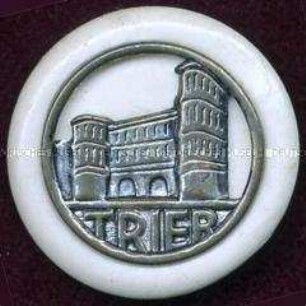 WHW-Abzeichen, Stadtwahrzeichen: Trier, Straßensammlung im Gau Koblenz-Trier vom Januar 1939