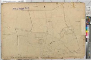 Beckum Ksp. u.Stadt (Beckum), Umlegung Beckum, Urkarte II Beckum, Kspl. Planbl. 52