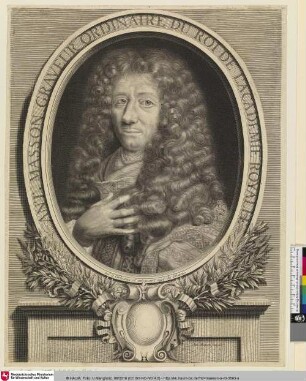 ANT. MASSON GRAVEUR ORDINAIRE DU ROI L'ACADEMIE ROYALLE