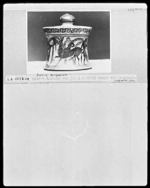 Dionysos mit Satyrn auf Maultieren