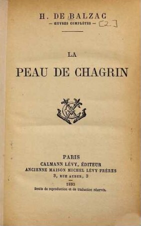Oeuvres complètes, 2