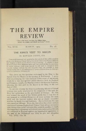 The King's Visit to Berlin