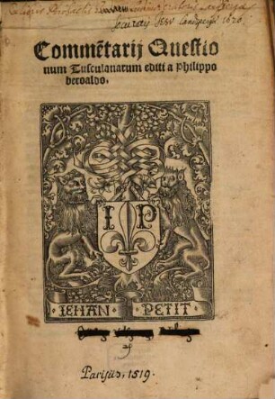 Commentarii Quaestionum Tusculanarum