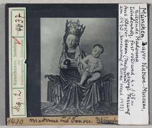 München: Bayerisches Nationalmuseum, Madonna aus Seeon